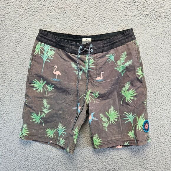 RIP CURL Other - Rip Curl Boardshorts Mens Size 30 Gray Lay Days Side Pocket